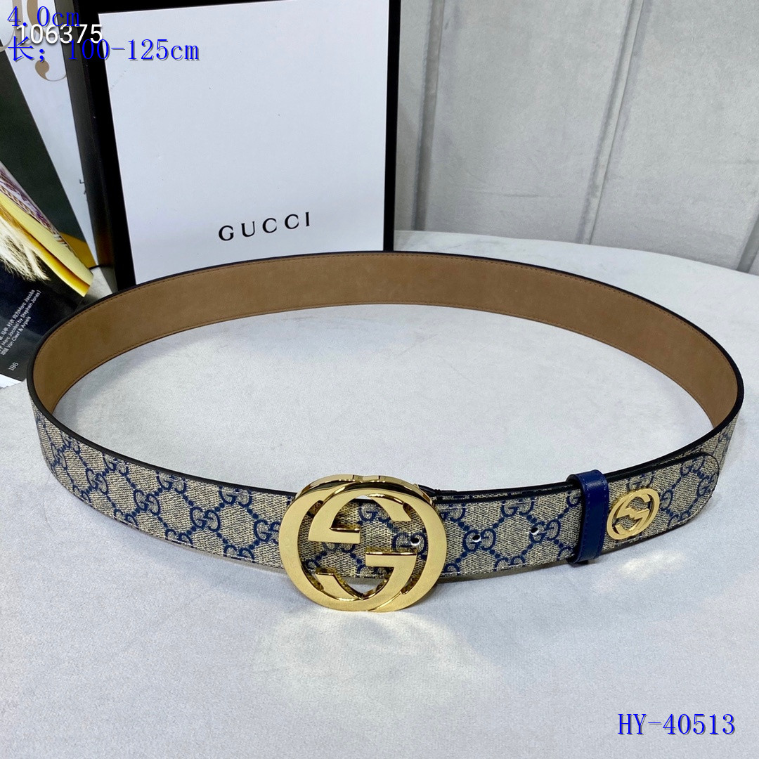 Gucci Belts 4.0CM Width 041